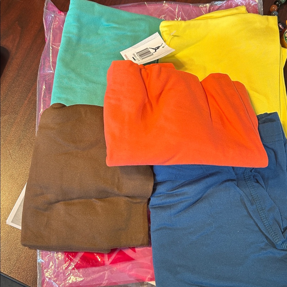 NWT Colorful Assorted set of 5 ultra, soft brush, boxer briefs 3XL - Picture 5 of 5